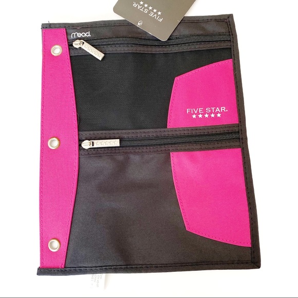 Five Star First Gear Zipper Pencil School Pouch - Picture 3 of 7